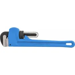 Hoegert Stillson Rohrzange 450 mm – Leichte Aluminium Konstruktion - Sauna Werkzeug für Sanitär- und Installationsarbeiten, ideal zum Lösen und Festziehen von Rohren, besonders leicht durch Aluminium, was die Handhabung erleichtert.