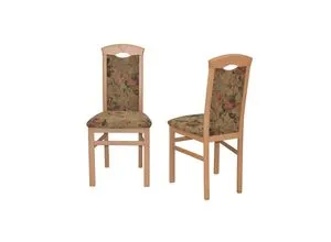 möbel direkt online 4-Fuß-Polsterstuhl 2er Set in braun von MD Möbel-direkt-online