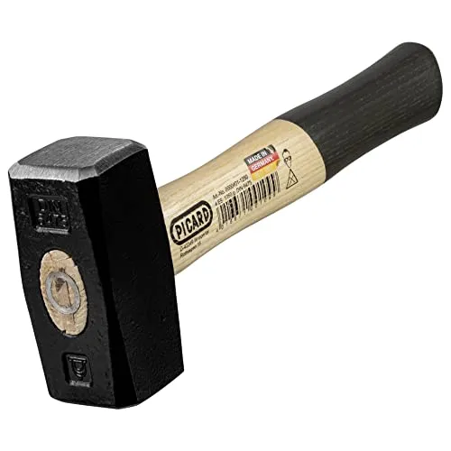 Picard 0000401-1250 Fäustel DIN 6475 1,25 kg mit Eschenstiel