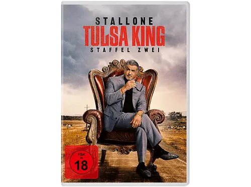 Tulsa King - Staffel 2 DVD (FSK: 18) - Spannende Fortsetzung der Krimi-Serie, die das Leben eines frisch entlassenen Mafia-Bosses in Tulsa beleuchtet. Perfekt für Fans von packenden Geschichten und starken Charakteren.