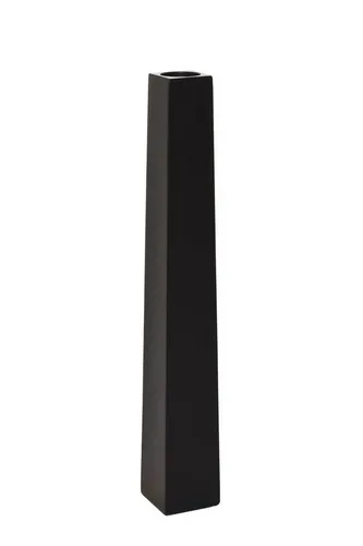 VIVANNO Bodenwindlicht Fiberglas OBELISK in schwarz von VIVANNO