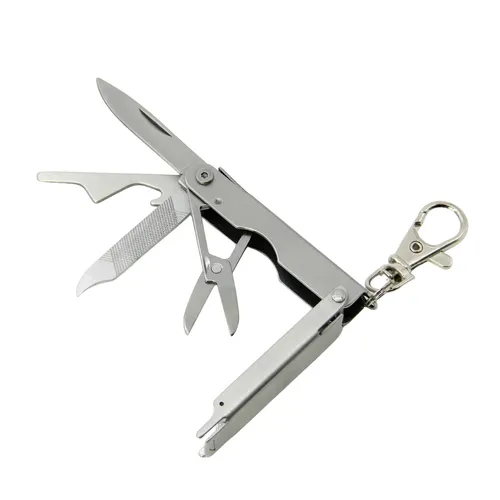 Multi Tool Taschenmesser 6 in 1 - Klapp Jagd Schweizer Outdoor Schlüsselanhänger