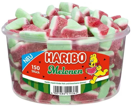 Haribo Melone in schwarz von HARIBO