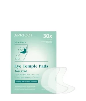 APRICOT Wiederverwendbare Augen-Schläfen Pads mit Aloe Vera - 2 Stk - Hautverjüngung mit klinisch erwiesener Faltenreduzierung ab der ersten Anwendung. Angereichert mit Bio Aloe Vera für geschmeidige, hydratisierte Haut. Bis zu 30x wiederverwendbar!