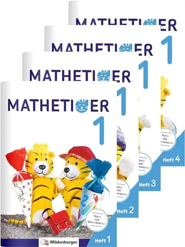 Mathetiger 1 – Heftausgabe: Differenzierend – individualisierend – motivierend - Fachbuch mit kostenlosen Beilagen wie Lernsoftware und Zugang zur Mathetiger Internetplattform für zusätzliche Übungsmöglichkeiten.