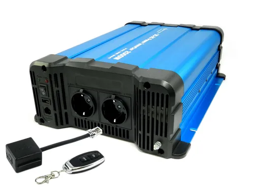 Spannungswandler 24V 2000 Watt mit Funkfernbedienung