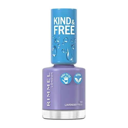 Rimmel Kind & Free Nagellack Farbton 153 Lavender Light 8 ml