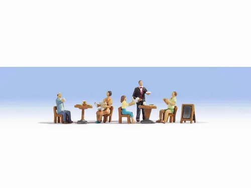 Noch H0 15838 Figuren-Set Restaurant