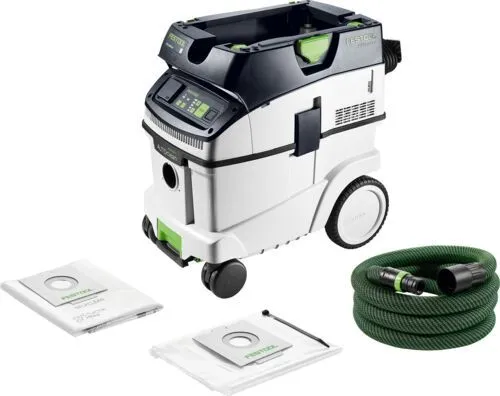 Festool Absaugmobil CTL 36 EI AC - Effizienter Nass-/Trockensauger - Nass-/Trockensauger mit AUTOCLEAN-Funktion für konstante Saugleistung. App-einstellbare Abreinigungsintervalle und Antistatik-Funktion für sicheres Arbeiten.