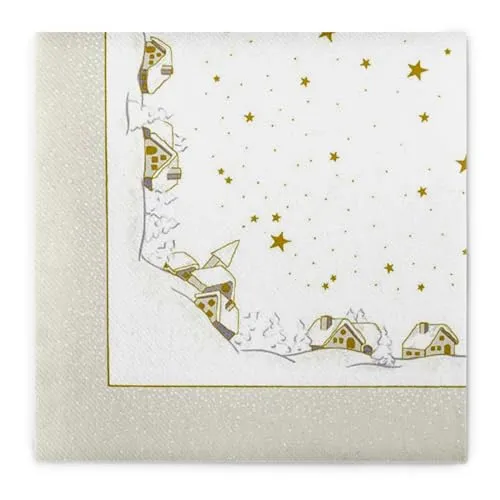 Stoffservietten Weiß von Mank