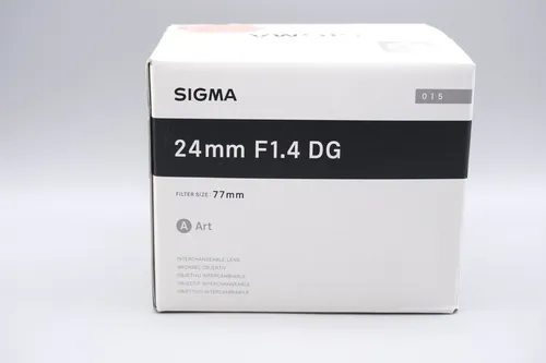 Sigma 24mm f/1.4 DG HSM Art für Nikon - Hochwertiges Weitwinkelobjektiv mit großer Blende f/1.4 für brillante Aufnahmen, ideal für Portraits und Landschaften.