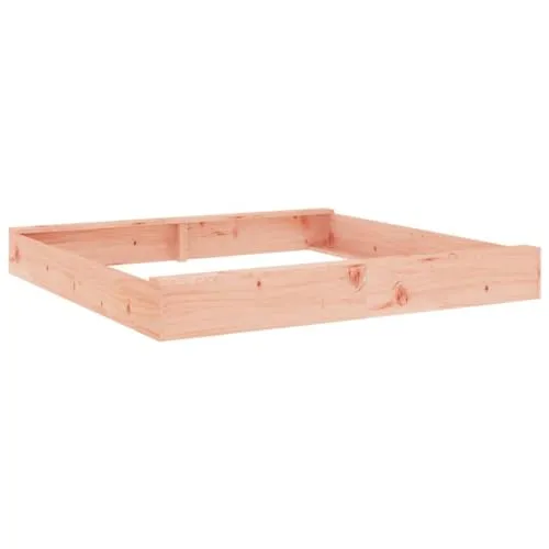 Quadratischer Sandkasten aus massivem Douglasienholz - Robuster Sandkasten für kreative Spiele im Freien, gefertigt aus langlebigem Douglasienholz mit bequemen Sitzflächen für stundenlangen Spielspaß.