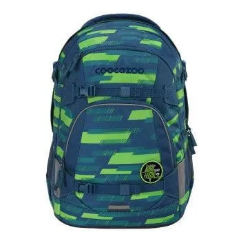 coocazoo Schulrucksack Mate Lime Stripe in grün von coocazoo MATE