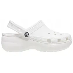 Crocs - Women's Classic Platform Clog - Sandalen 38-39 | EU 38-39 in Weiß - Schicke Clogs mit bequemer Plateausohle, ideal für Freizeitaktivitäten; Größe 38-39; entdecke weitere Crocs-Angebote im Bergfreunde.de Online-Shop!