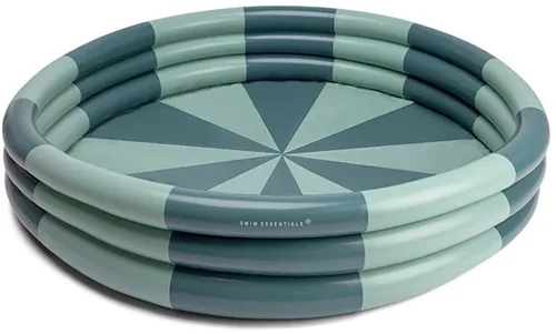 Swim Essentials Planschbecken 150 cm Grün - Kompaktes Planschbecken für den Garten, ideal für Kinder ab 3 Jahren. Genießen Sie erfrischenden Badespaß an heißen Tagen!
