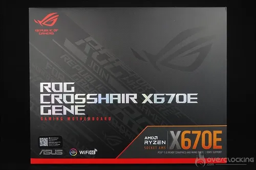 Produktbild ASUS ROG CROSSHAIR X670E GENE Gaming Mainboard