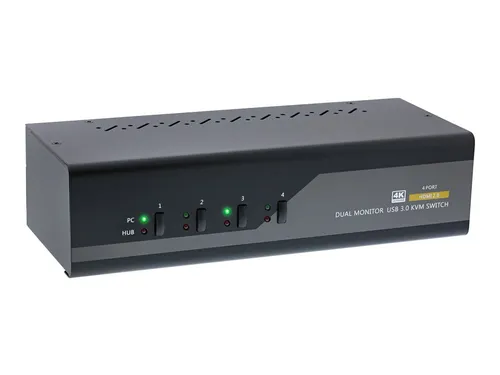 InLine KVM Desktop Switch 4-fach von InLine