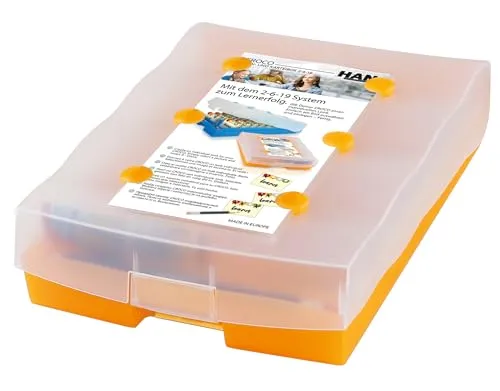 Han Karteikasten 9988-613 Croco, orange von HAN