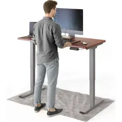 DESKSPACE PRO Plus Elektrisch höhenverstellbarer Schreibtisch 120x60 cm mit Memory-Funktion - Büromöbel für Zuhause und Büro – Der elektrisch höhenverstellbare Schreibtisch bietet individuellen Komfort und unterstützt eine ergonomische Arbeitsweise. Mit leiser Motorik und praktischen Voreinstellungen für optimale Nutzung.