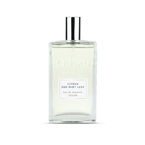 CREMO Eau de Toilette für Männer 100ml - Citrus & Mint Leaf, erfrischender Duft für den modernen Gentleman - Eau de Toilette für Herren mit frischen Noten von Minze und Zitrone, ideal für einen eleganten Auftritt und ein unvergessliches Dufterlebnis.