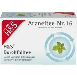 H&S Durchfalltee Filterbeutel 20X1.5 g von H&S