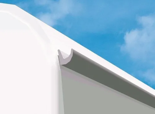 Selbstklebende Regenrinne Omni-Gutter, 6 m