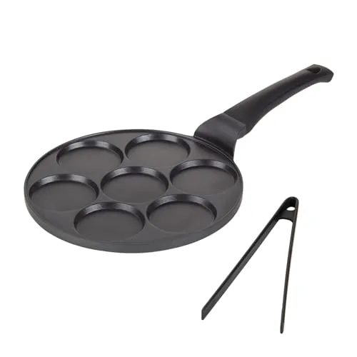 ROSMARINO Pancake Pfanne Spachtel, Eierpfanne, Spiegeleipfanne