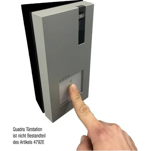 Comelit Schrägstelladapter Quadra schwarz 4792E von Comelit