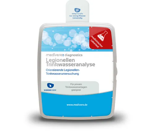 Legionellen Trinkwasseranalyse Test