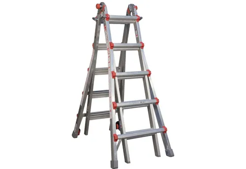 Jumbo Giant Multistige - 5/9 Stufen, 5,3 m - Gerüst für Handwerker, extra stark und stabil, ideal für anspruchsvolle Arbeiten in der Höhe.