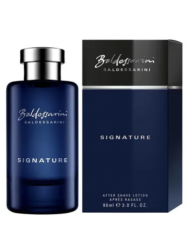 Baldessarini Signature After Shave Lotion - 90 ml - Gesichtspflege mit maskulinem Duft, der rosa Pfeffer und Amber kombiniert. Hinterlässt einen bleibenden Eindruck und sorgt für eine erfrischende Pflege nach der Rasur.