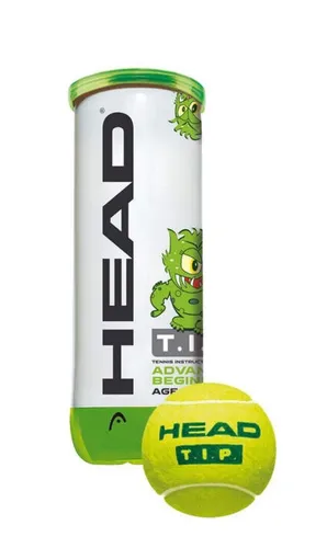 Tennisbälle HEAD T.I.P. Green  /  3-Ball-Dose