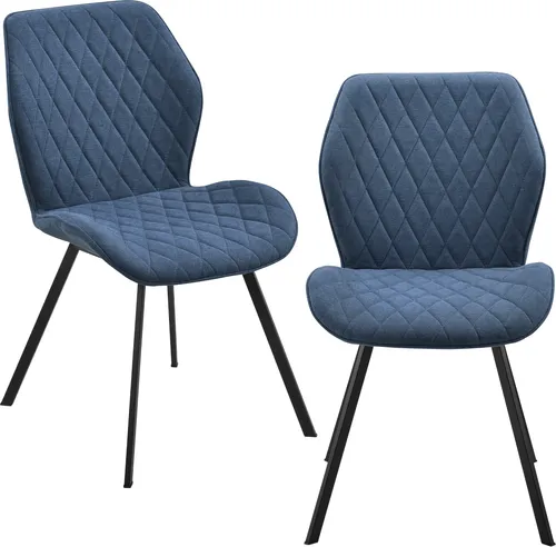 Küchen- und Esszimmerstühle Blau von [en.casa]