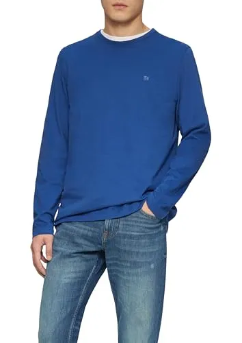 s.Oliver Langarmshirt T-Shirt - Softes Longsleeve mit Logo-Detail - Shirts, weiches Jersey-Material aus 100% Baumwolle für hohen Tragekomfort, ideal für lässige Outfits.