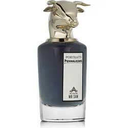 Penhaligon's The Blazing Mister Sam Eau de Parfum 75 ml - Unisex Duft mit würzig-holziger Note, vereint Zimt, Kreuzkümmel und Safran für ein einzigartiges Dufterlebnis.