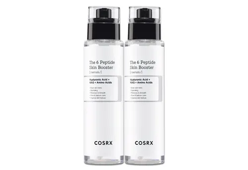 Cosrx Gesichtsserum Collagen Serum mit Hyaluronsäure COSRX The 6 Peptide Skin Booster, 2-tlg., Anti-Aging, Tiefenpflege, Spendet Feuchtigkeit