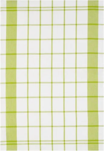 stuco Geschirrtuch karo, (Set, 6-tlg) in grün von stuco