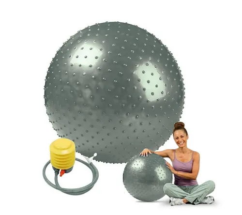 Endless Yogaball Gymnastikball groß, PVC Fitnessball mit Luftpumpe, platzsicher (Sowohl für Männer als auch für Frauen, Sowohl für Männer als auch für Frauen), Balance Ball Stuhl für Fitness Workout Stabilität Pilates