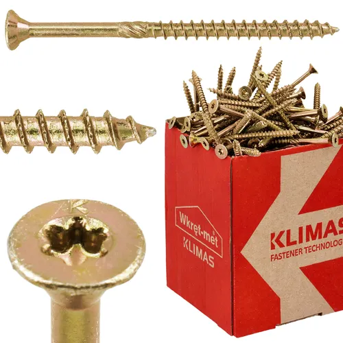 Zimmermannsschrauben für Holz TORX 4,5x70 250 Stck