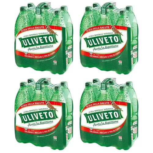 Produktbild Uliveto Acqua Effervescente 24 Bottiglie da 1.5 Litri