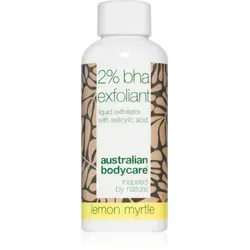 Australian Bodycare Tea Tree Oil Lemon Myrtle sanftes Peeling-Tonikum für fettige und Mischhaut 55 ml