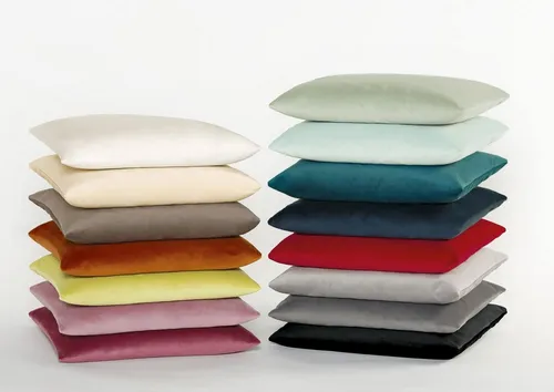 Wohndecke GÖZZE Kissenhülle DUVAL aqua BL 50x50 cm türkis, Gözze