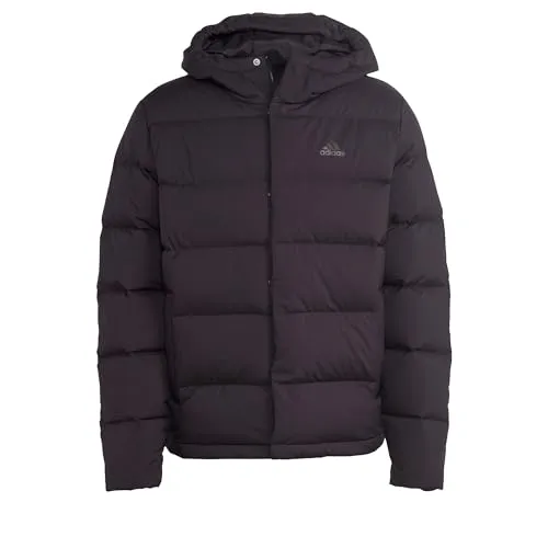 adidas HELIONIC HO JKT schwarz S - Funktionsjacke für Outdoor-Aktivitäten, mit hochwertiger Entendaunenfüllung für optimale Wärme und Komfort beim Laufen.