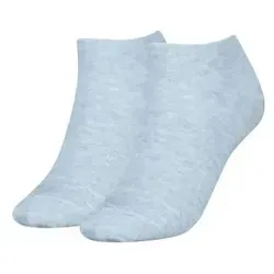 Tommy Hilfiger 2P Women Sneaker Sock Hellblau Gr 35/38 Damen