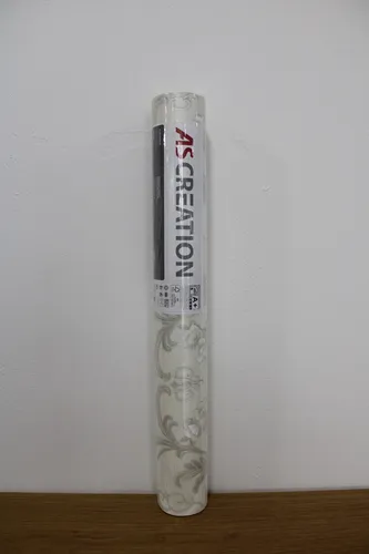 Rolle Vliestapete AS Creation Hermitage 94338-5 Weiss/ Grau Barock Anf. 21A 1