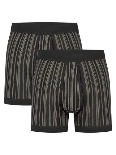 Schiesser Herren 2 Pack Unterhose Mit Bein - Classic Slip, Schwarz, 3XL EU - Unterteile für Herren: Praktischer Doppelpack aus der SCHIESSER-Serie