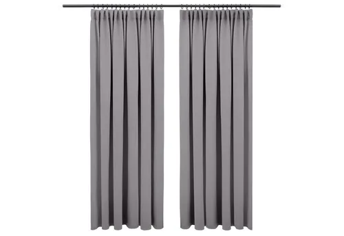 Blumtal Verdunkelungsvorhang Verdunkelungsvorhang 2er-Set Thermovorhang Wärme- & Kälteisolierend, OEKO TEX Zertifiziert mit Kräuselband