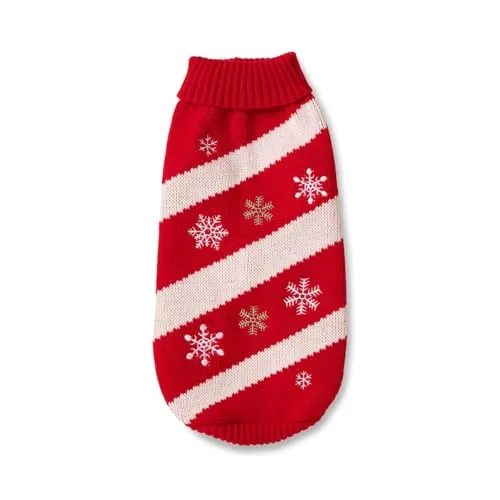Wolters Strickpullover Frosty rot/weiß, Größe:20 cm