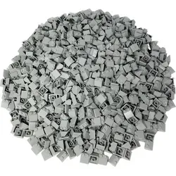 LEGO® 2x2 Dachsteine Dach Hellgrau für Dach - 3039 NEU! Menge 100x - Hellgrau