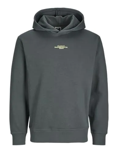 JACK&JONES JCOALPHA Mountain Print Sweat Hood